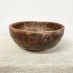 Old Hand Hewn Rustic Teak Bowl Old Hand Hewn Rustic Teak Bowl