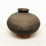Old Sumba Clay Pot with Markings