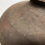 Old Sumba Clay Pot with Markings
