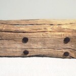 Old Teak Mortar Vessel