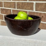 Old Handcrafted Wood Bowl from Gado Gado Old Handcrafted Wood Bowl from Gado Gado