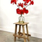 Small Reclaimed Teak Stool