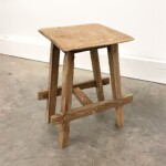 Small Reclaimed Teak Stool from gado Gado Furniture