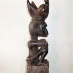 Large Tribal Ancestor Figure Statue Large Tribal Ancestor Figure Statue