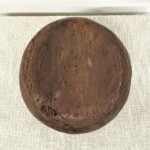 Vintage Hand Crafted Wood Bowl from Gado Gado