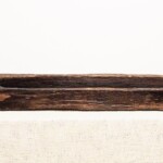 Vintage Teak Mortar Planter Vintage Teak Mortar Planter