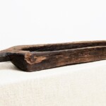 Vintage Teak Mortar Planter Vintage Teak Mortar Planter