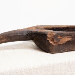 Vintage Teak Mortar Planter