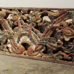 Old Carved Teak Panel from Madura 190