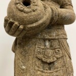 Water Goddess Carved Stone Garden Statue