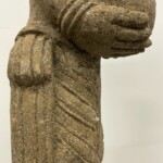 Water Goddess Carved Stone Garden Statue