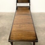Carved Wood Chaise Lounge from Gado Gado