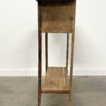 Carved Artisan Entry Console Table