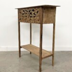 Carved Artisan Entry Console Table from Gado Gado Furniture