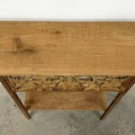 Carved Artisan Entry Console Table