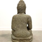 Hand Carved Stone Buddha at Gado Gado