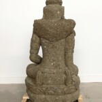 Large Carved Stone Tara Statue at Gado Gado