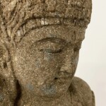 Large Carved Stone Tara Statue at Gado Gado