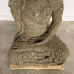 Large Carved Stone Tara Statue at Gado Gado