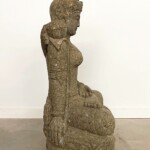 Large Carved Stone Tara Statue at Gado Gado