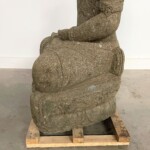 Large Carved Stone Tara Statue