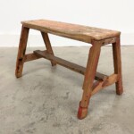 Mini Distressed Wood Stool from Gado Gado Mini Distressed Wood Stool from Gado Gado