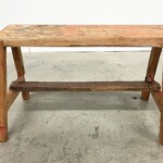 Mini Distressed Wood Stool from Gado Gado