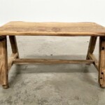 Mini Rustic Wood Stool from Gado Gado