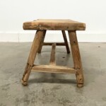 Mini Rustic Wood Stool from Gado Gado