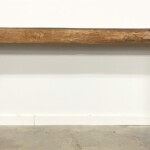 Modern Organic Reclaimed Teak Console Table