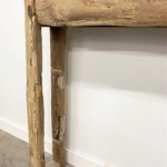 Modern Organic Reclaimed Teak Console Table from Gado Gado