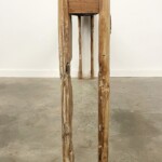 Modern Organic Reclaimed Teak Console Table