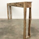Modern Organic Reclaimed Teak Console Table from Gado Gado