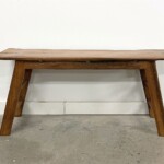 Reclaimed Teak Farm Bench from Gado Gado