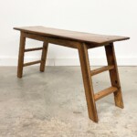 Reclaimed Teak Farm Bench at Gado Gado