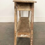 Small Reclaimed Wood Distressed Bench at Gado Gado