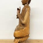 Large Hand Carved Wood Buddha Statue Large Hand Carved Wood Buddha Statue from Gado Gado
