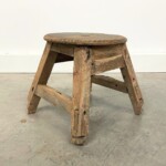 Mini Round Rustic Stool Plant Stand 2 from Gado Gado Furniture Mini Round Rustic Stool Plant Stand 2 from Gado Gado Furniture