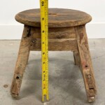 Mini Round Rustic Stool Plant Stand 2 from Gado Gado Furniture Mini Round Rustic Stool Plant Stand 2 from Gado Gado Furniture