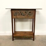 Old Carved Panel Reclaimed Wood Console Table from Gado Gado Old Carved Panel Reclaimed Wood Console Table from Gado Gado