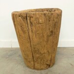 Old Solid Teak Granary Mortar from Java at Gado Gado Old Solid Teak Granary Mortar from Java at Gado Gado