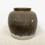 Antique Chinese Glazed Jar from Gado Gado
