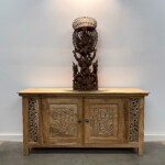 Large Hand Carved Vishnu Riding Garuda Statue Large Hand Carved Vishnu Riding Garuda Statue at Gado Gado