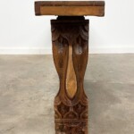 Long Handcrafted Reclaimed Wood Console Table