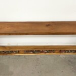 Long Handcrafted Reclaimed Wood Console Table