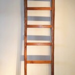 Reclaimed Teak Decorative Ladder from Old Plows Reclaimed Teak Decorative Ladder from Old Plows at Gado Gado