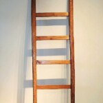 Reclaimed Teak Decorative Ladder from Old Plows Reclaimed Teak Decorative Ladder from Old Plows at Gado Gado Furniture