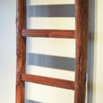 Reclaimed Teak Decorative Ladder from Old Plows Reclaimed Teak Decorative Ladder from Old Plows at Gado Gado