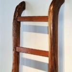 Reclaimed Teak Decorative Ladder from Old Plows Reclaimed Teak Decorative Ladder from Old Plows at Gado Gado