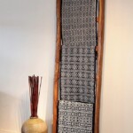 Reclaimed Teak Decorative Ladder from Old Plows Reclaimed Teak Decorative Ladder from Old Plows at Gado Gado